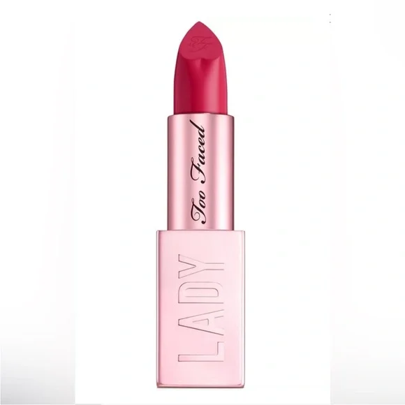Too Faced Bold Pink Lipstick - Picture 4 of 6